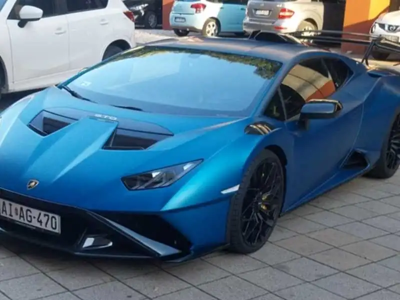 Lamborghini Huracán STO (2021) spotted in Budapest, Hungary