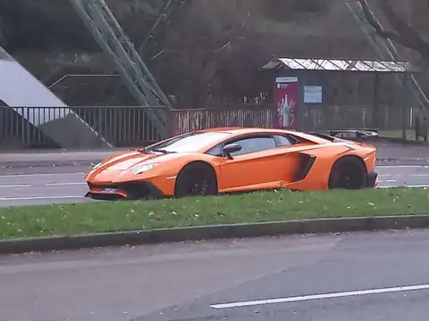 Lamborghini Aventador spotted in Wuppertal