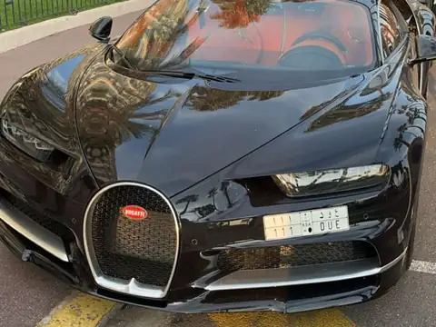Bugatti Chiron (2016) spotted in Ajaccio, France