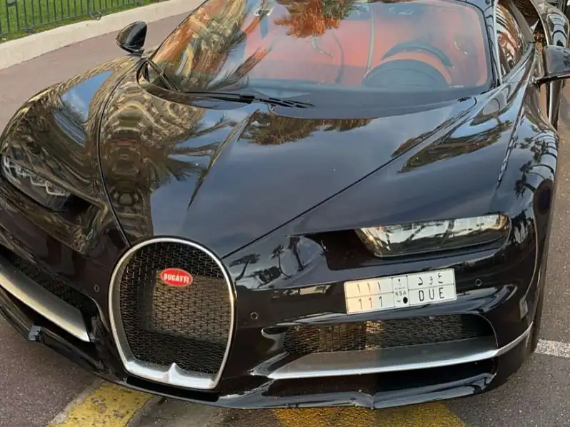 Bugatti Chiron (2016) spotted in Ajaccio, France
