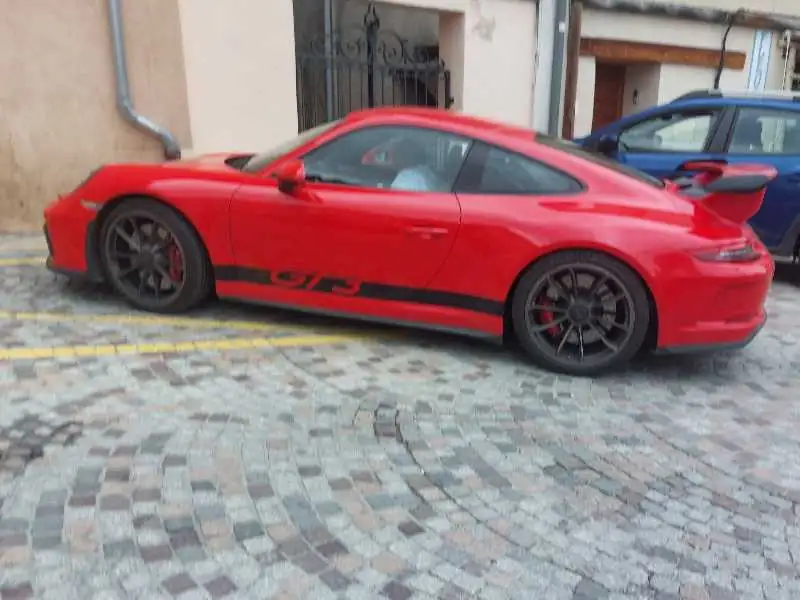 Porsche 911 GT3 (2018) spotted in Barcelonnette, France