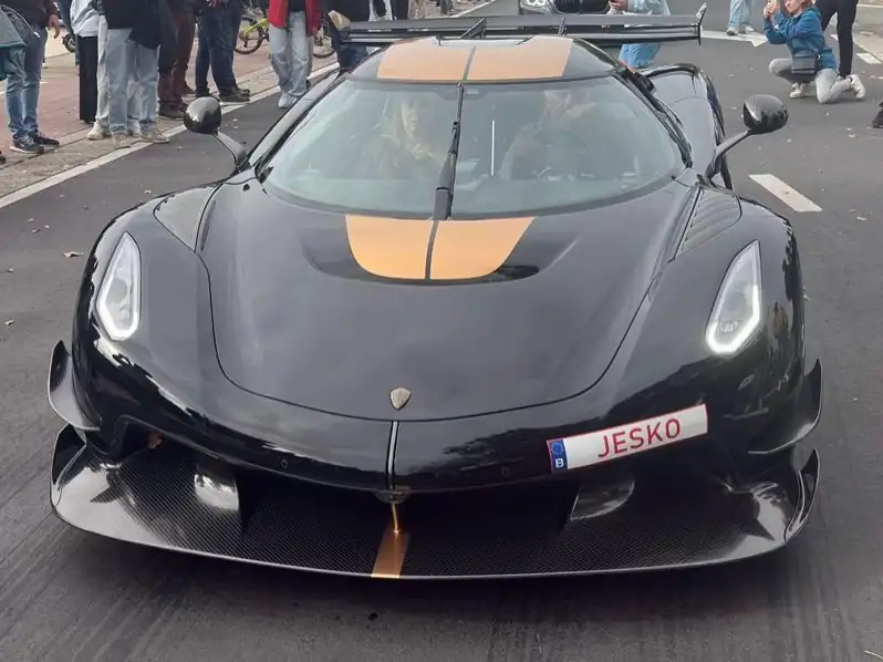 Koenigsegg Jesko (2021) spotted in Brugge, Belgium