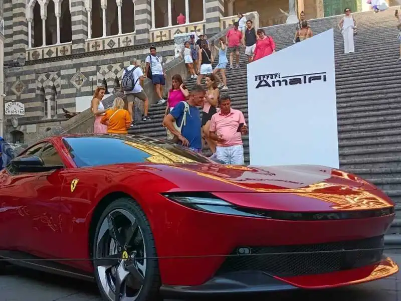 Ferrari Amalfi (2023) spotted in Salerno, Italy