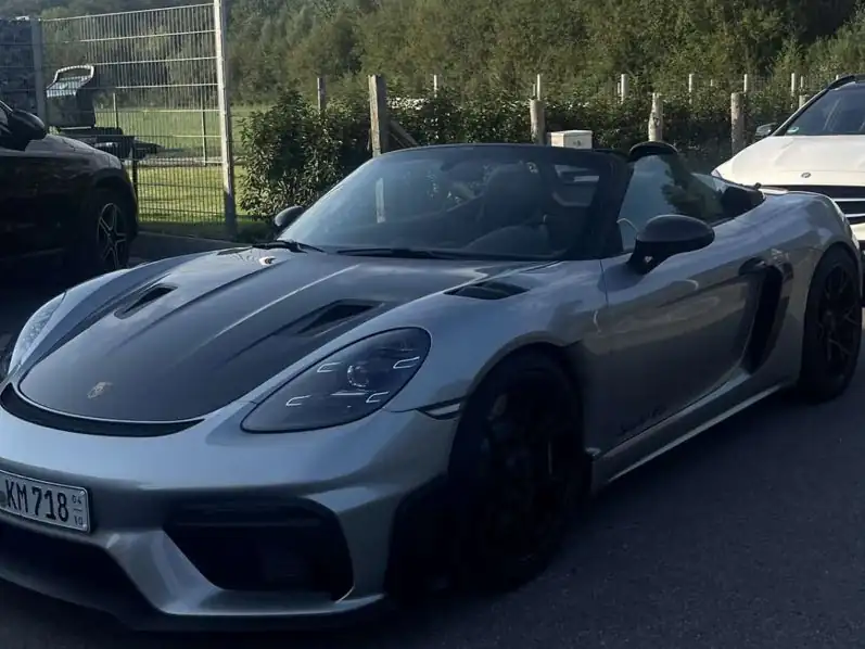 Porsche 718 Spyder (2020) spotted in Aachen, Germany