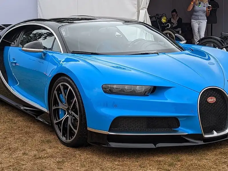 Bugatti Chiron (2018) spotted in Dambulla, Sri Lanka