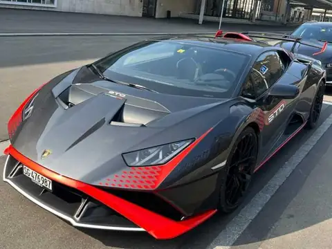 Lamborghini Huracán STO (2021) spotted in Zürich, Switzerland