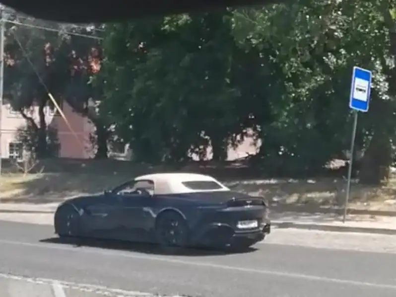 Aston Martin DBS Superleggera Volante (2020) spotted in Lisbon, Portugal
