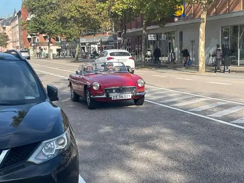 MG MGB spotted in Copenhagen