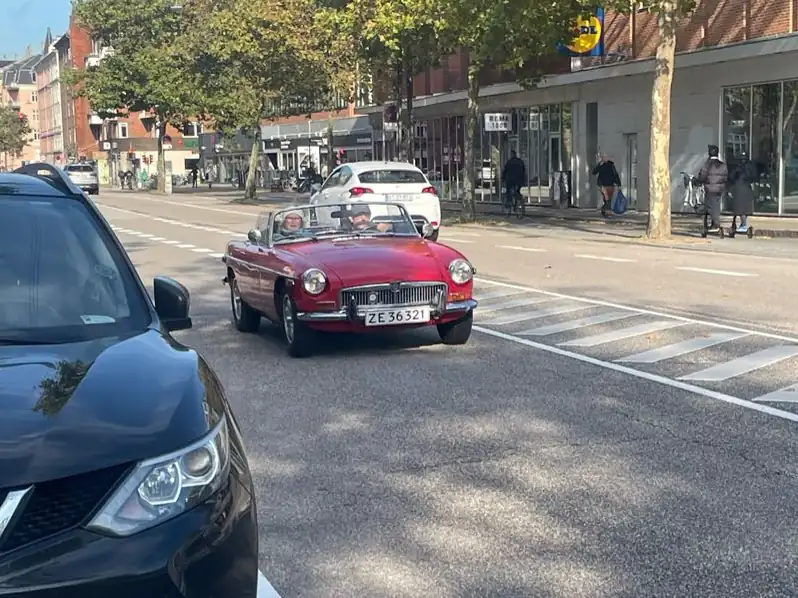 MG MGB (1962) spotted in Copenhagen, Denmark