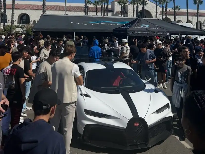 Bugatti Bolide (2021) spotted in Huntington Beach, United States