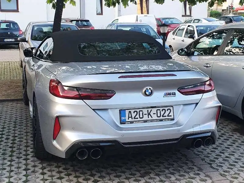 BMW M8 Cabriolet spotted in Prijedor