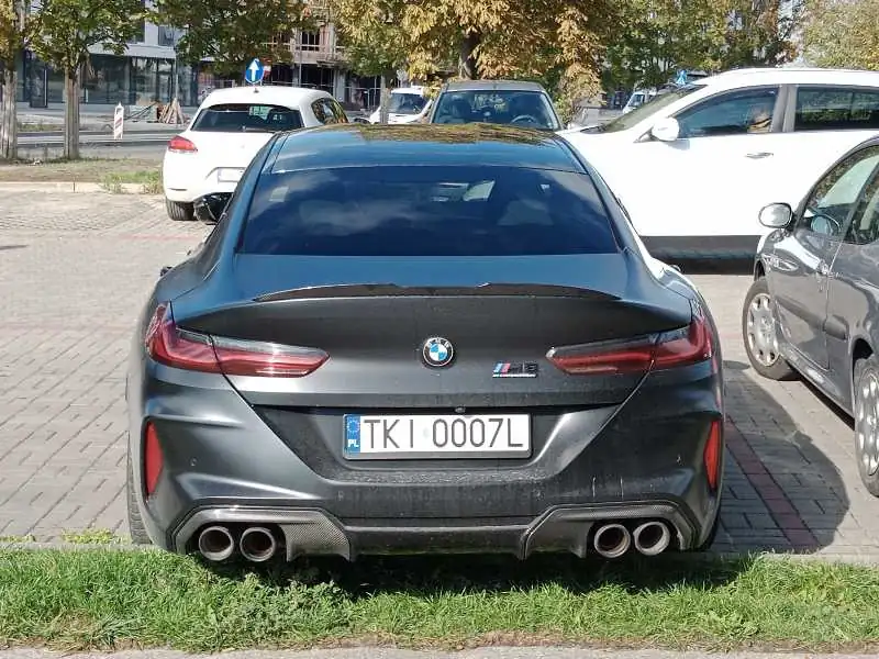 BMW M8 spotted in Kielce