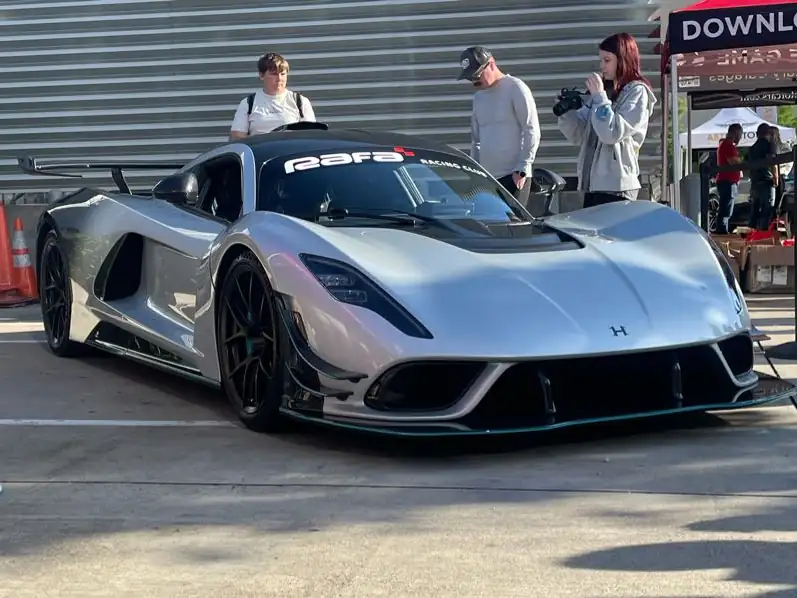Hennessey Venom F5 (2021) spotted in Houston, United States