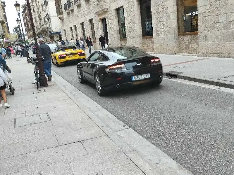 Aston Martin DB9 spotted in Burgos