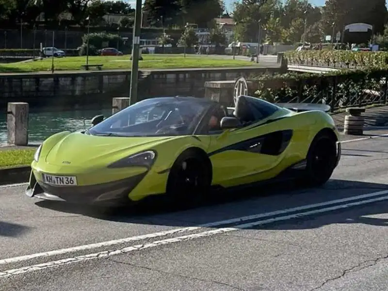 McLaren 570S Spider spotted in Verona