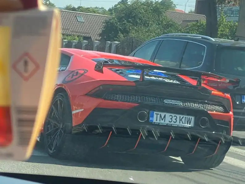 Lamborghini Huracán spotted in Iaşi