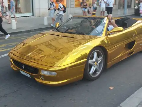 Ferrari F355 Spider spotted in Geneva, Switzerland