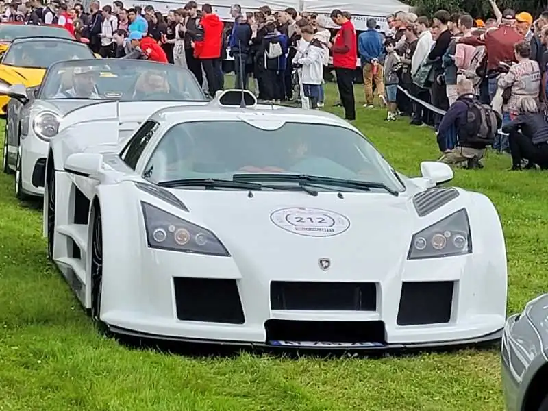 Gumpert Apollo (2009) spotted in Villaines-la-Gonais, France