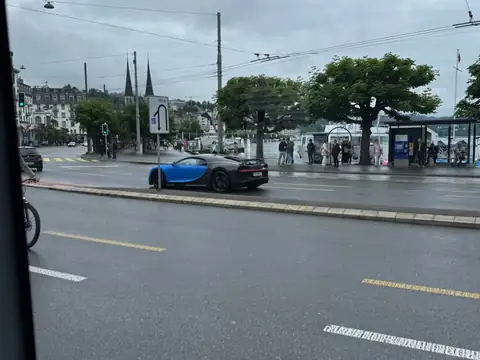 Bugatti Chiron spotted in Luzern