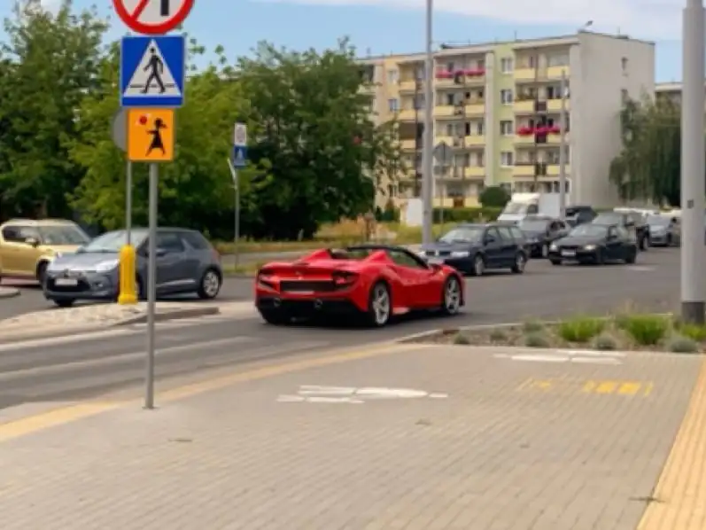 Ferrari 488 Spider (2019) spotted in Toruń, Poland