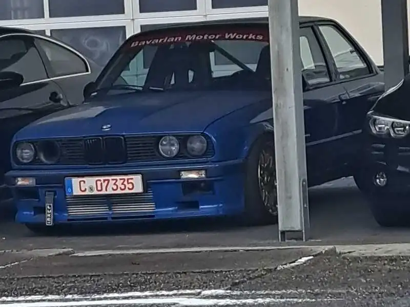 BMW E30 spotted in Zwickau