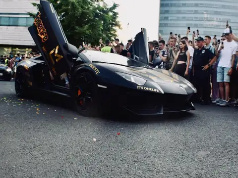 Lamborghini Aventador (2016) spotted in Sarajevo, Bosnia and Herzegovina