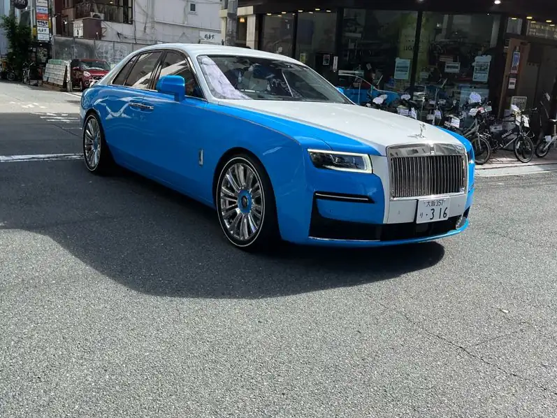 Rolls-Royce Ghost (2021) spotted in Osaka, Japan