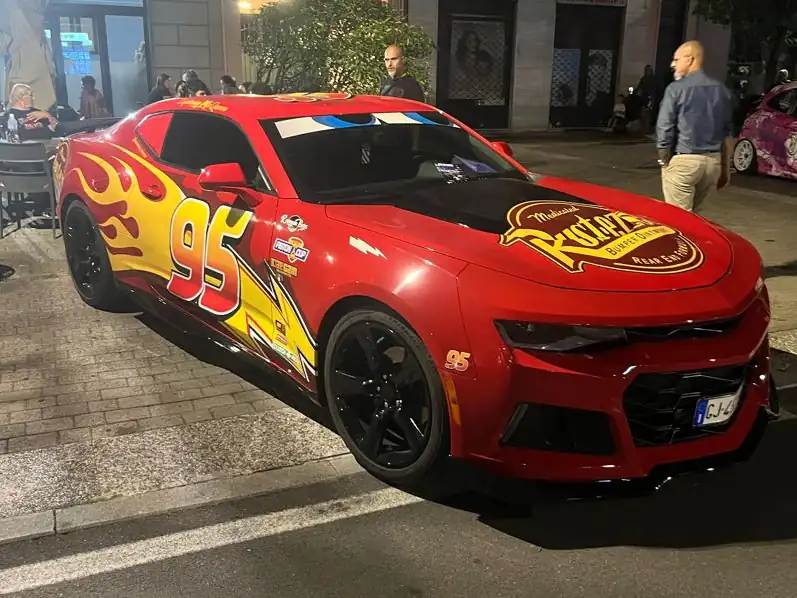 Chevrolet Camaro (2021) spotted in Milan, Italy