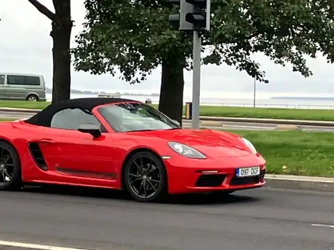 Porsche Boxster (2017) spotted in Tallinn, Estonia