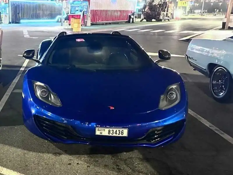 McLaren MP4-12C (2012) spotted in Abu Dhabi, United Arab Emirates