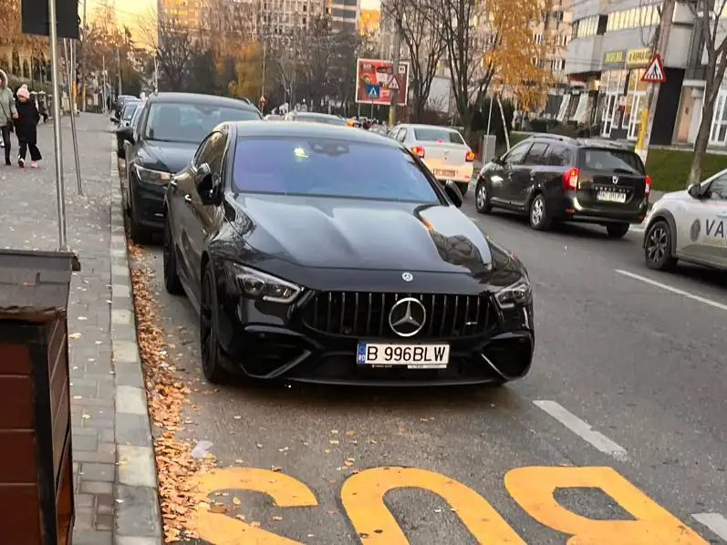 Mercedes-Benz GT 4-Door Coupe (2022) spotted in Bacău, Romania