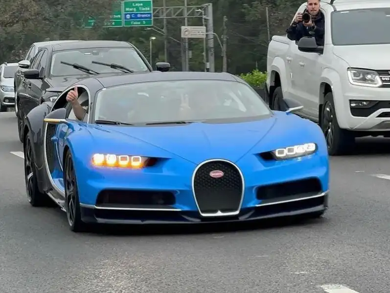 Bugatti Chiron spotted in Ankara