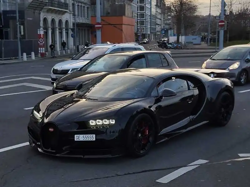 Bugatti Chiron (2021) spotted in Geneva, Switzerland