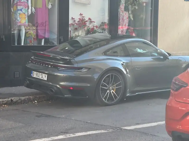 Porsche 911 Turbo S (2021) spotted in Bucharest, Romania