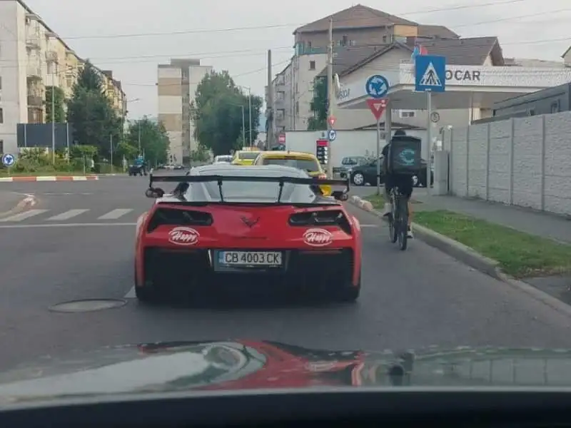 Chevrolet Corvette (2019) spotted in Sibiu, Romania