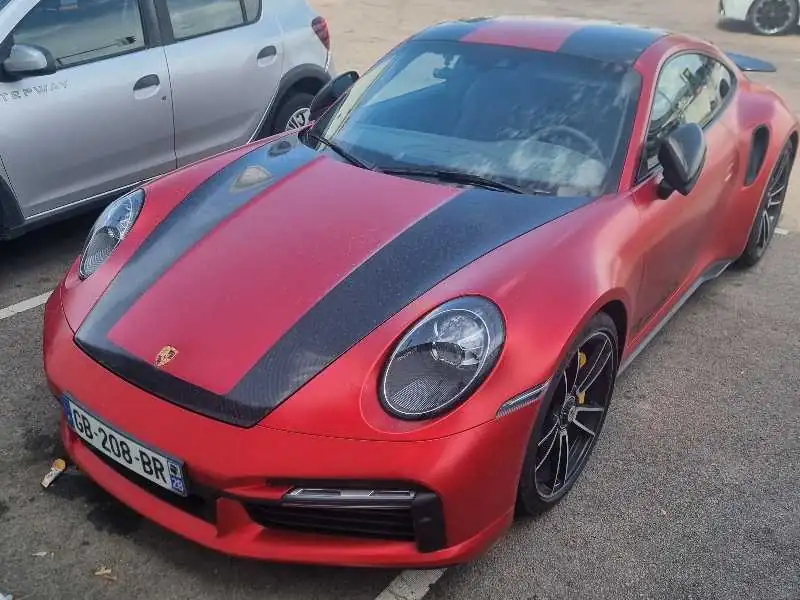 Porsche 911 Turbo S spotted in Ajaccio