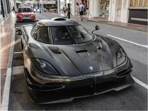 Koenigsegg Agera RS spotted in Fontana