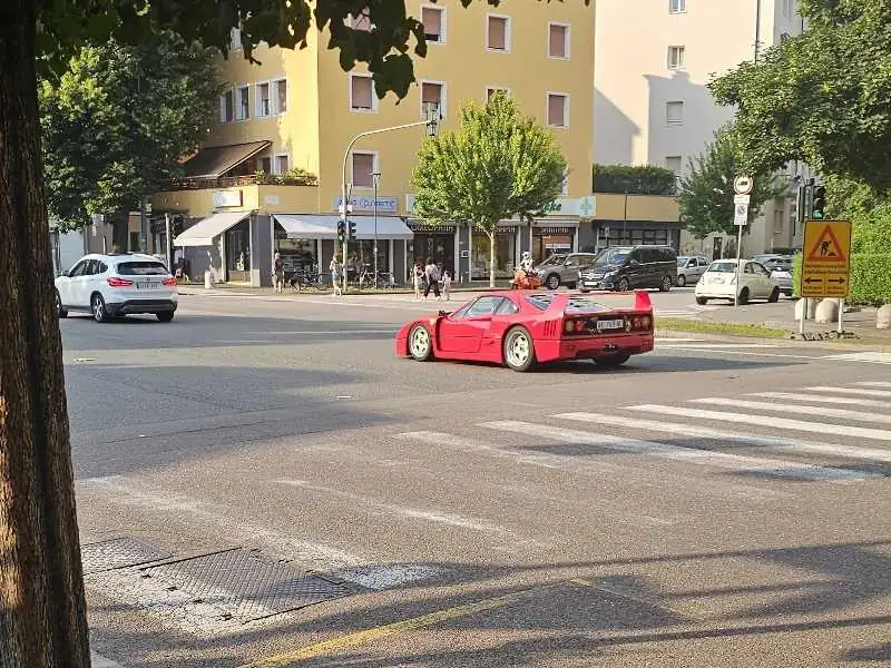 Ferrari F40 (1987) spotted in Udine, Italy