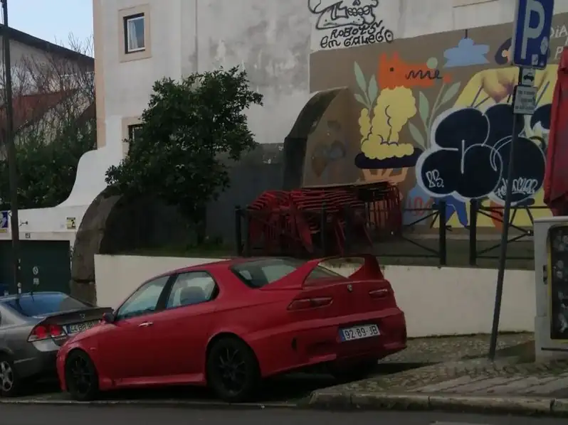Alfa Romeo 156 GTA spotted in Lisbon