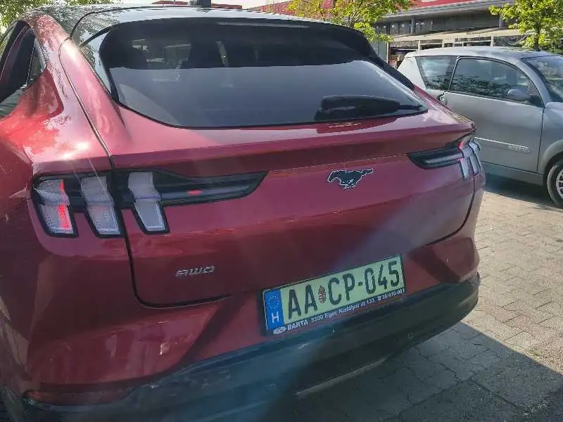 Ford Mustang Mach-E (2021) spotted in Ózd, Hungary