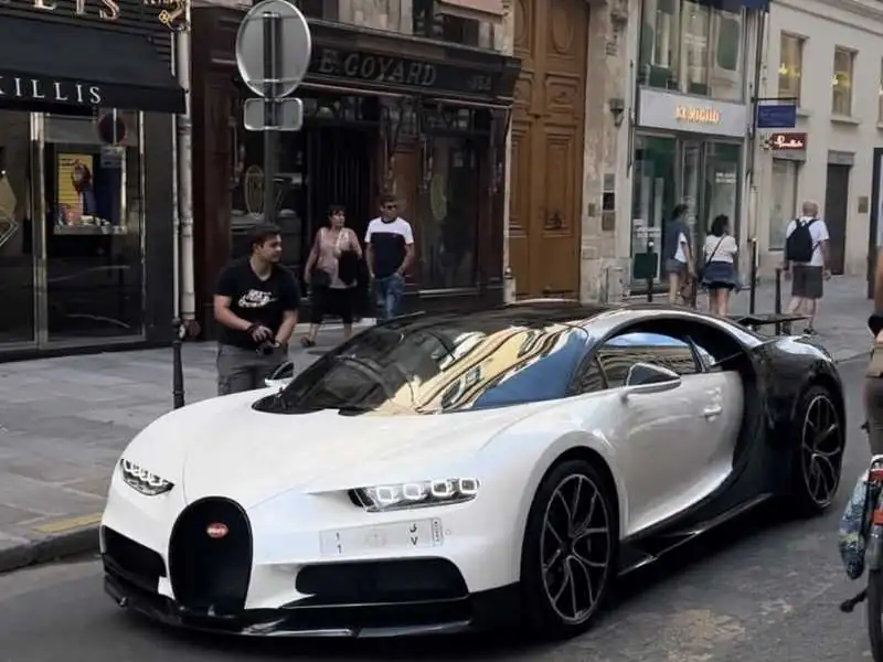 Bugatti Chiron (2021) spotted in Trieste, Italy