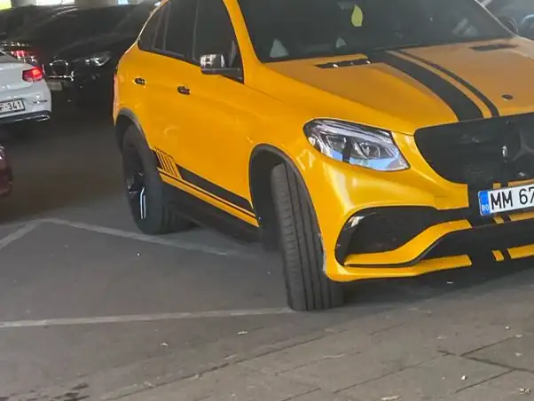 Mercedes-Benz GLE 63 AMG (2017) spotted in Budapest, Hungary