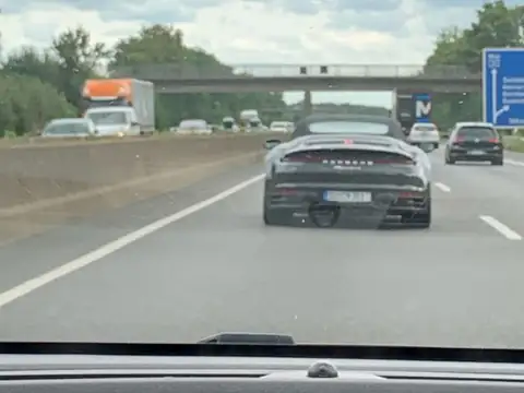 Porsche 911 Cabriolet (2022) spotted in Köln, Germany
