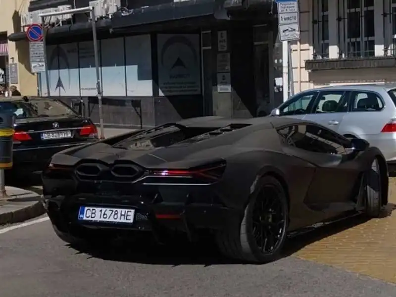 Lamborghini Centenario (2024) spotted in Sofia, Bulgaria
