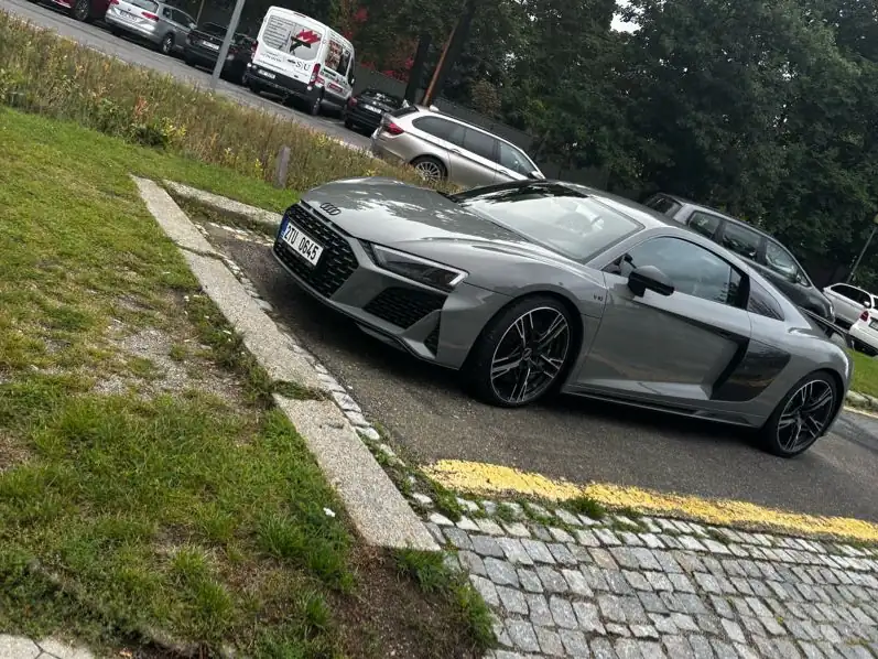 Audi R8 (2022) spotted in Třebíč, Czechia