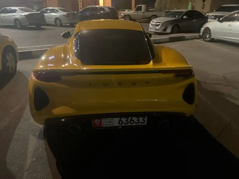 Lotus Emira (2022) spotted in Al Ain City, United Arab Emirates