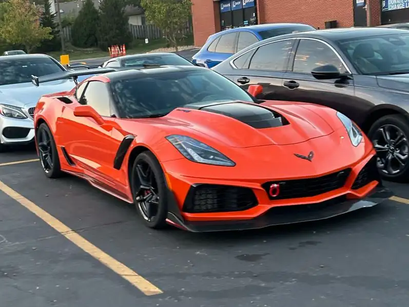 Chevrolet Corvette ZR1 (2019) spotted in Overland Park, United States