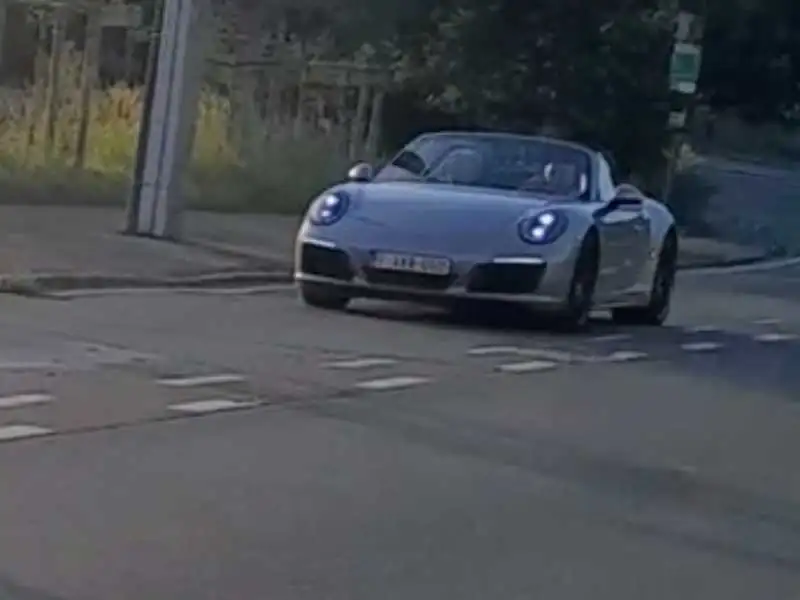 Porsche 911 Carrera 4S Cabriolet (2018) spotted in Namur, Belgium