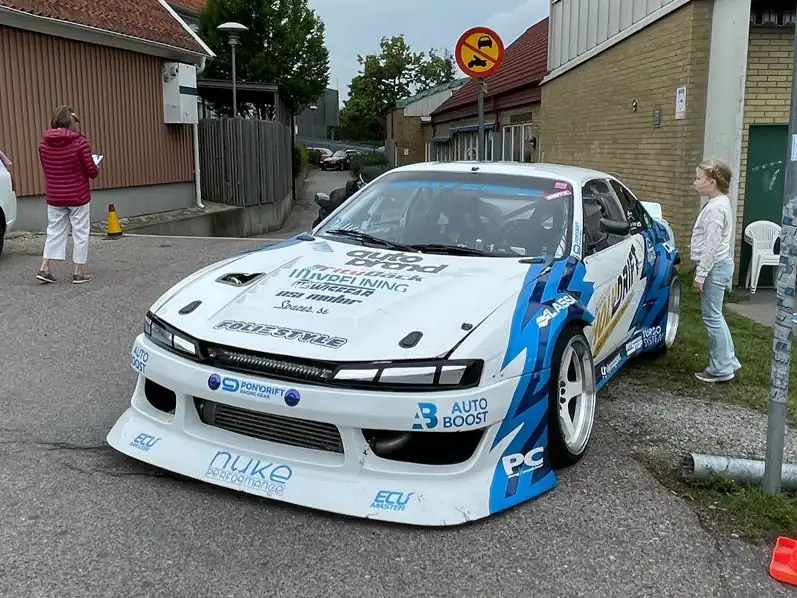 Nissan Silvia S13 (1988) spotted in Malmö, Sweden