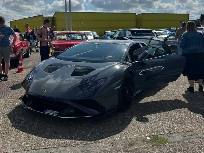 Lamborghini Huracán STO (2021) spotted in Arras, France